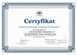 certyfikat 2011